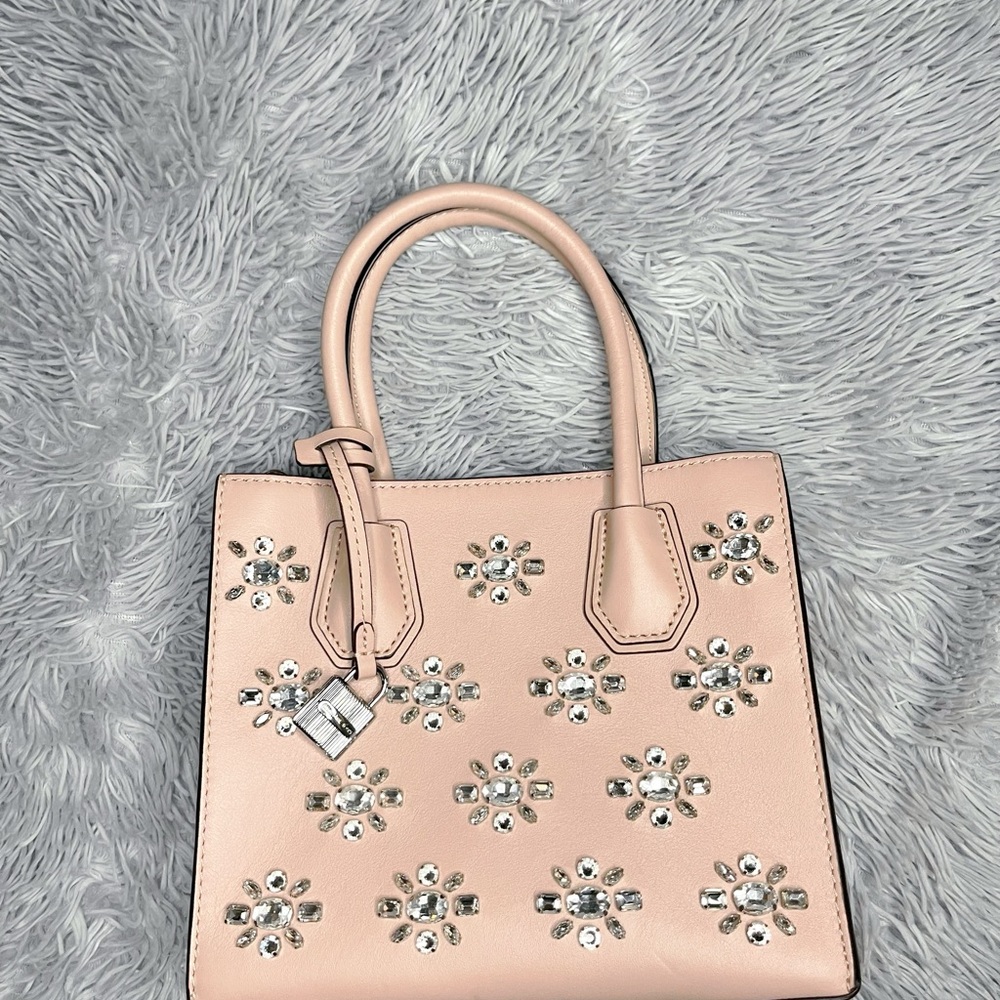 Jeweled Michael Kors Mini Tote